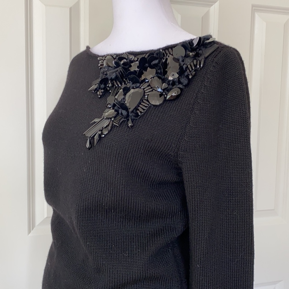Embellished Sweater. Super thick and warm. Size M.